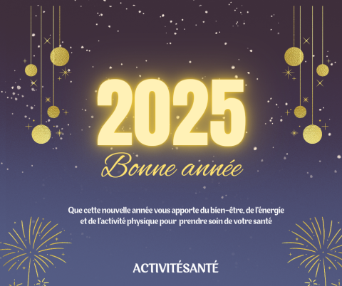 Bonne année ACTIVITÉSANTÉ 