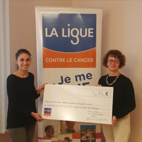 ACTIVIT&SANTE - Don à La Ligue contre le Cancer comité Rhône 