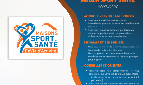 ACTIVIT&SANTE est habilitée MAISON SPORT SANTE à Décines-Charpieu