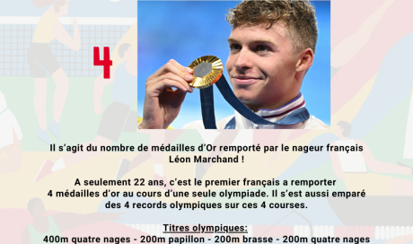 MSS ACTIVITÉSANTÉ Jeux olympiques Paris 2024 - Info du jour