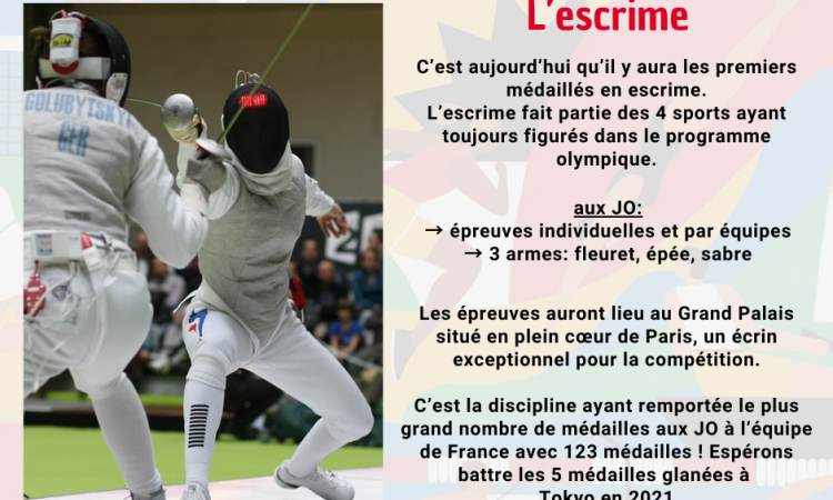 MSS ACTIVITÉSANTÉ Jeux olympiques Paris 2024 - Info du jour
